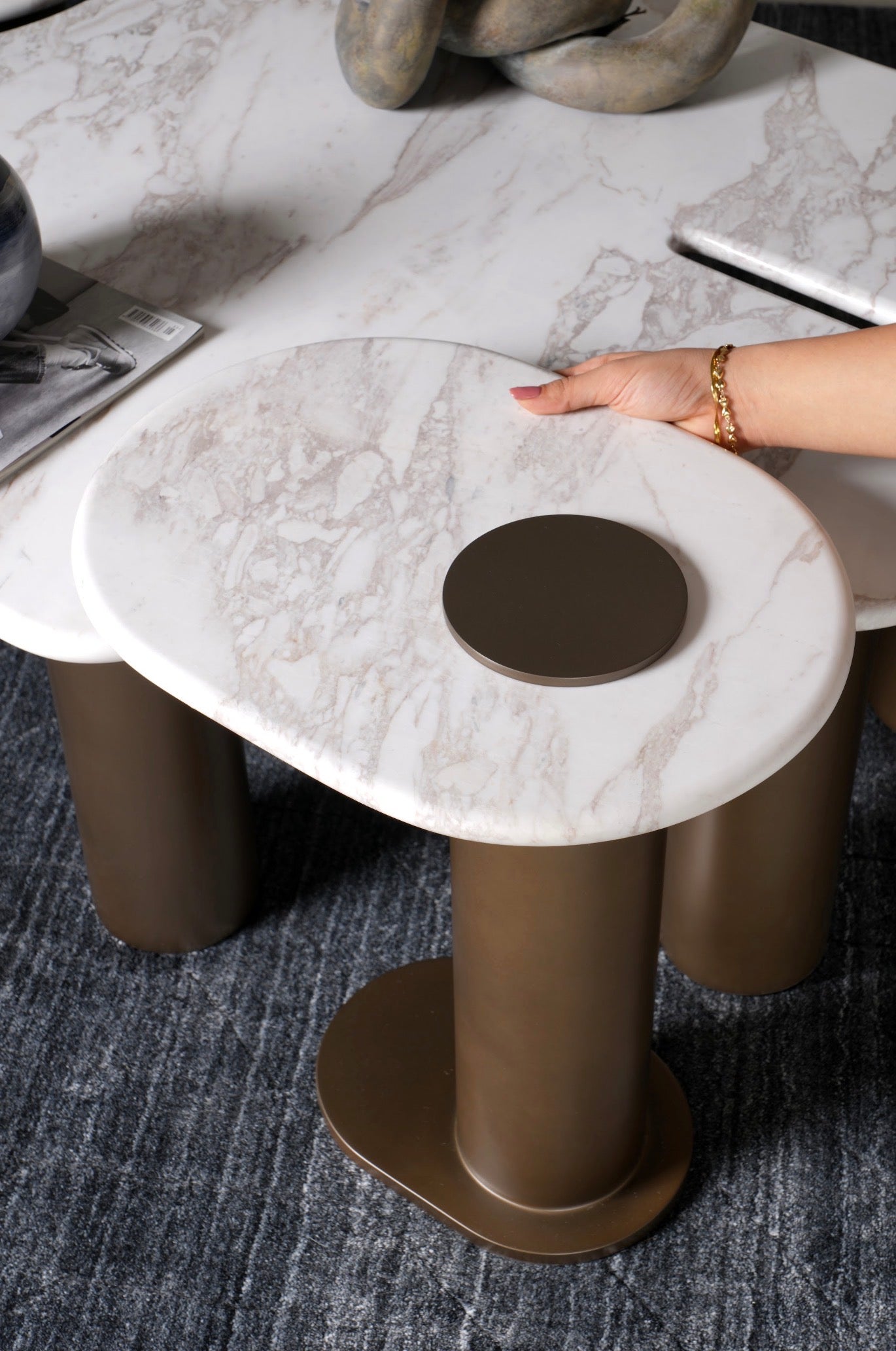 Sculpt Center Table Set